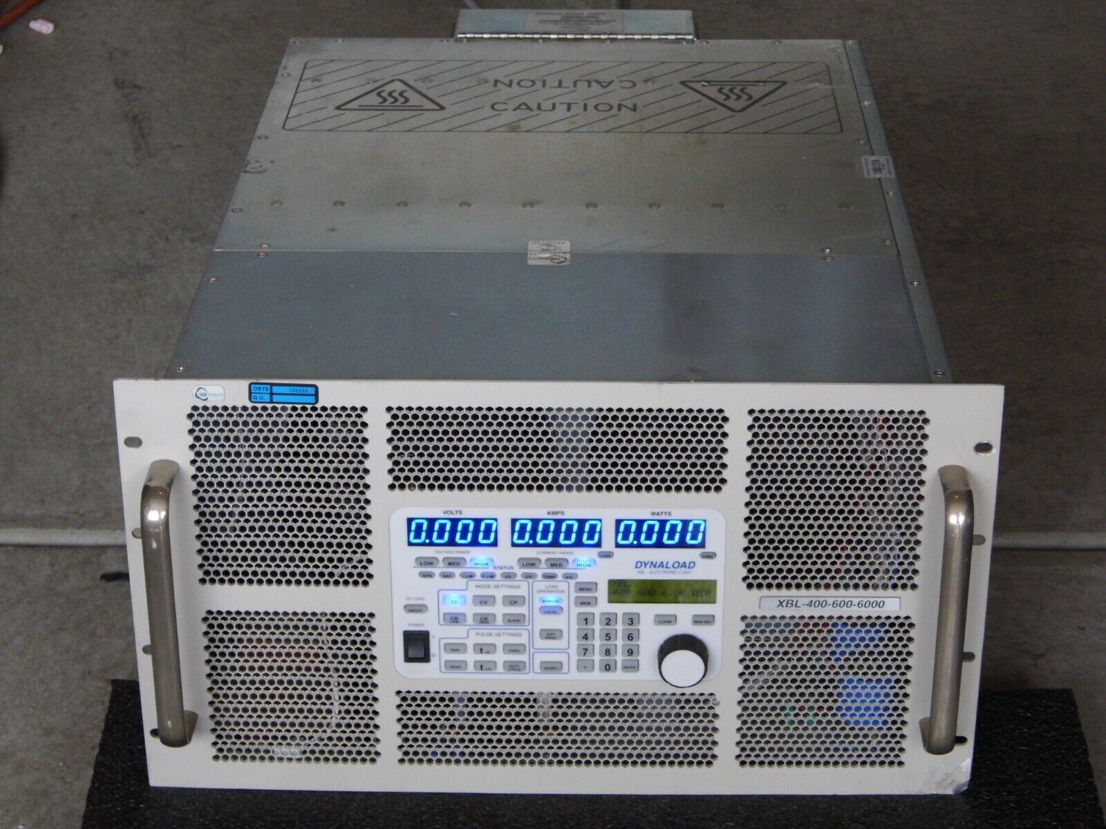 TDI Dynaload XBL400-600-6000 AIR 400V 600A 6000 watts (3) in stock TDI Dynaload XBL400-600-6000 AIR 400V 600A 6000 watts (3) in stock